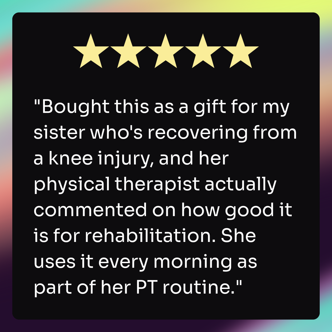 An example of a customer review.